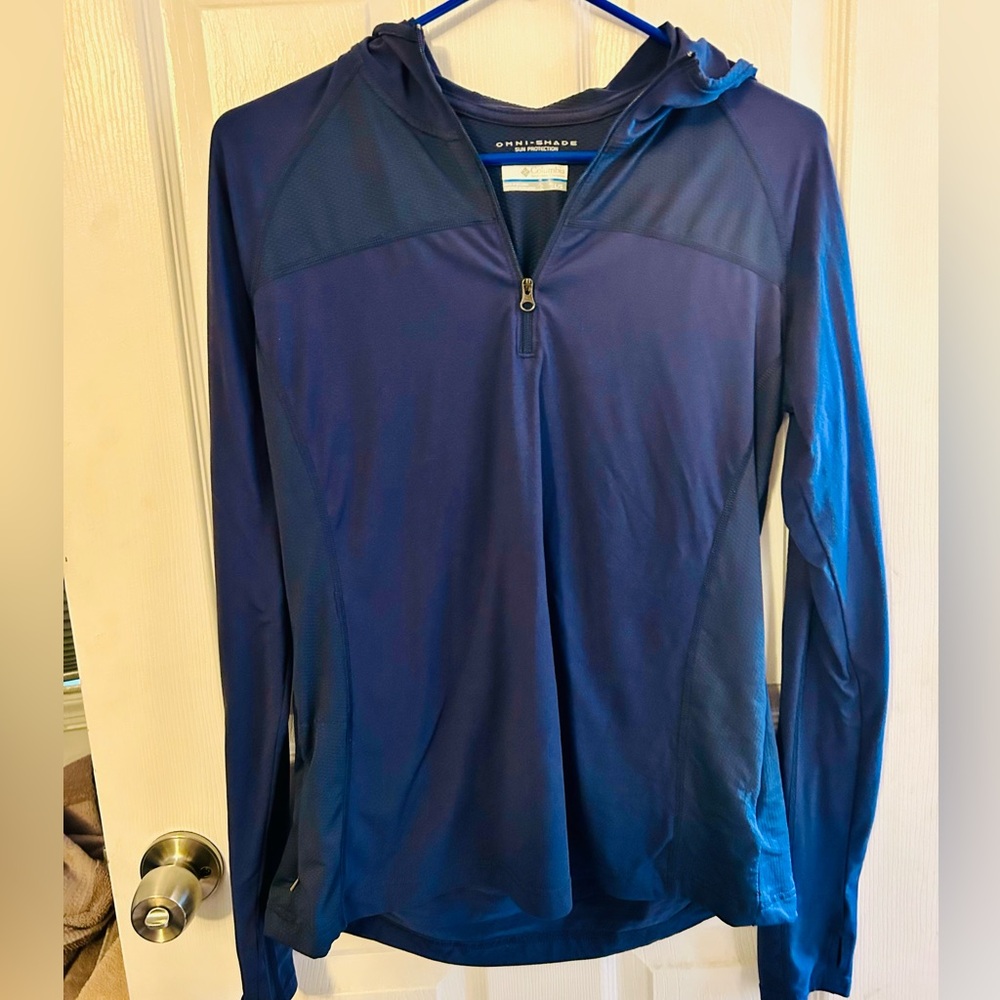Columbia NWOT half zip hoodie